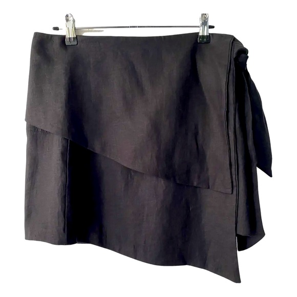 Sir the label Viv wrap linen skirt size 2 (6 US) - Picture 2 of 12